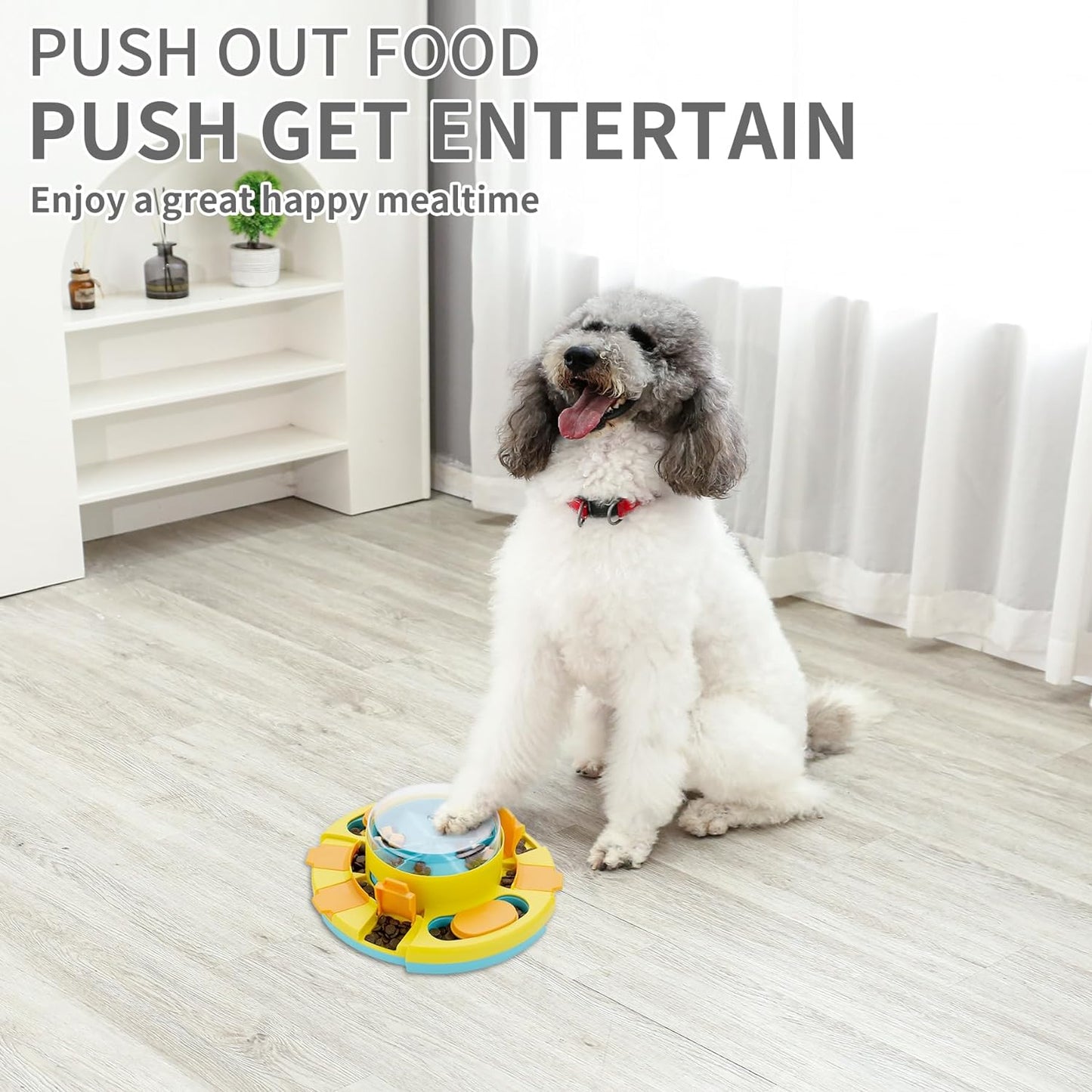 Dog Treat Puzzle Feeder