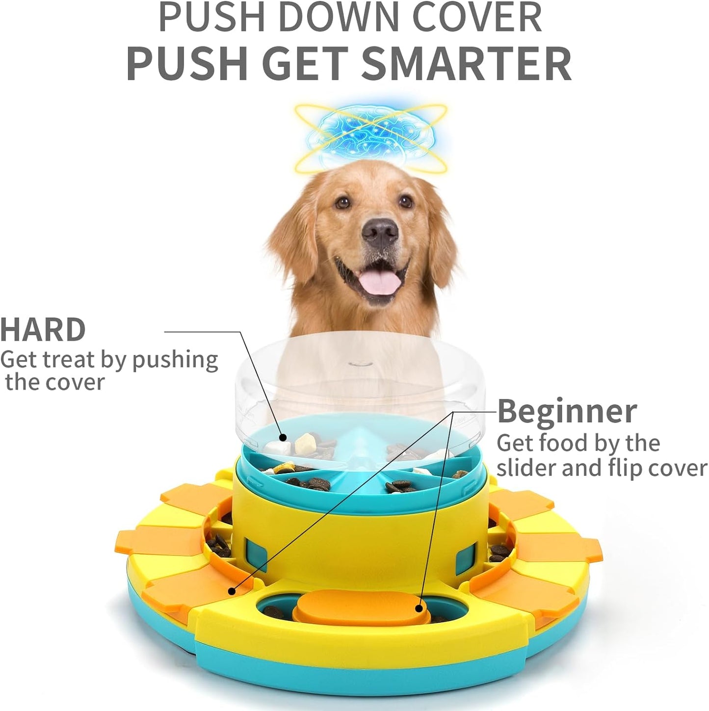 Dog Treat Puzzle Feeder